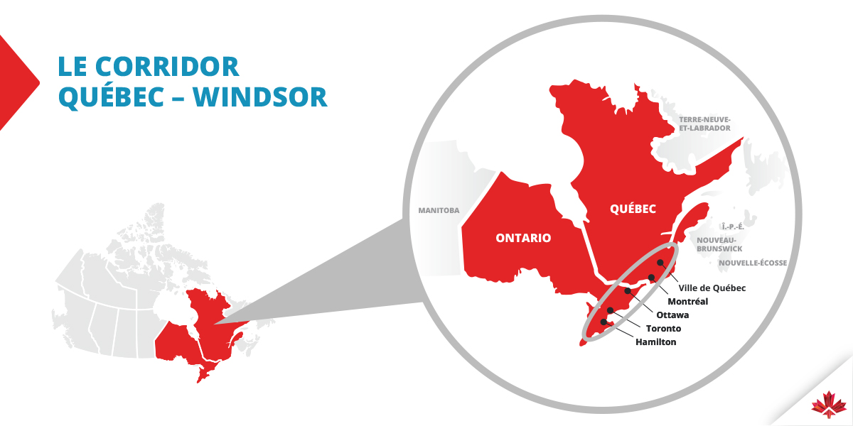 Le Corridor Quebec - Windsor
